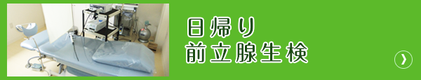 日帰り前立腺生検